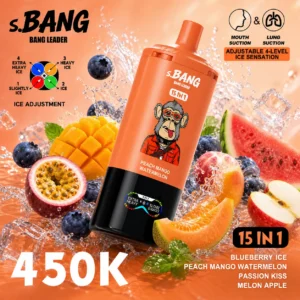 Bang Leader 450K - 450,000 Puffs 15-in-1 Flavor System