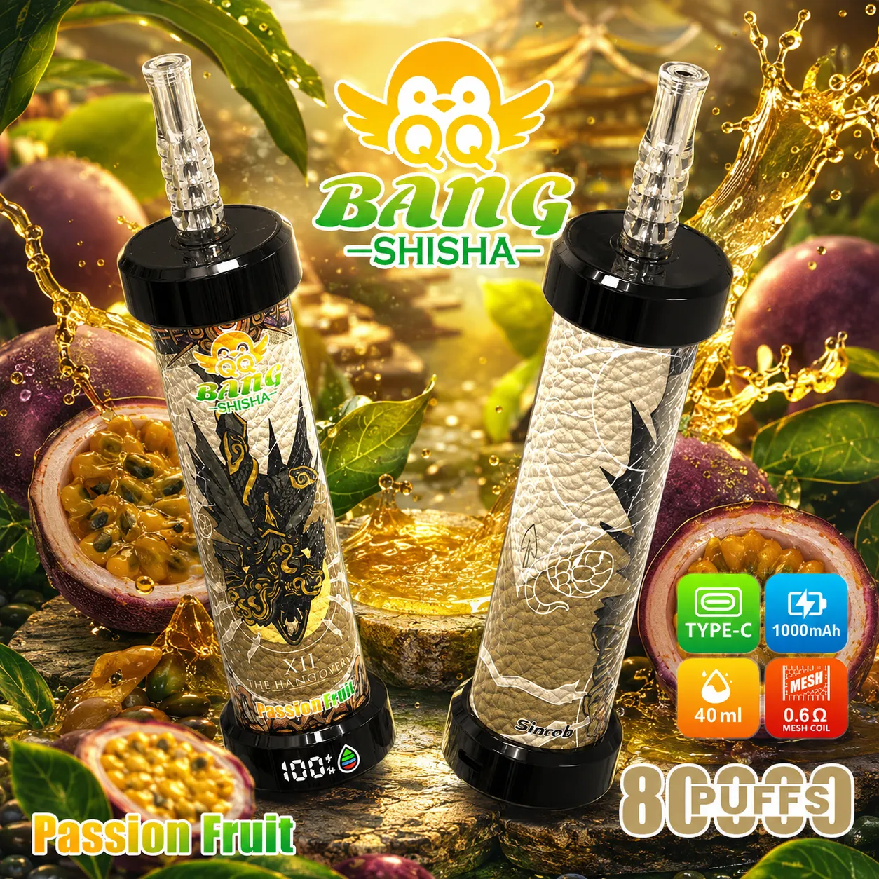 BANG BLAZE 80KPuffs Shisha Disposable Vapes - immagine 7