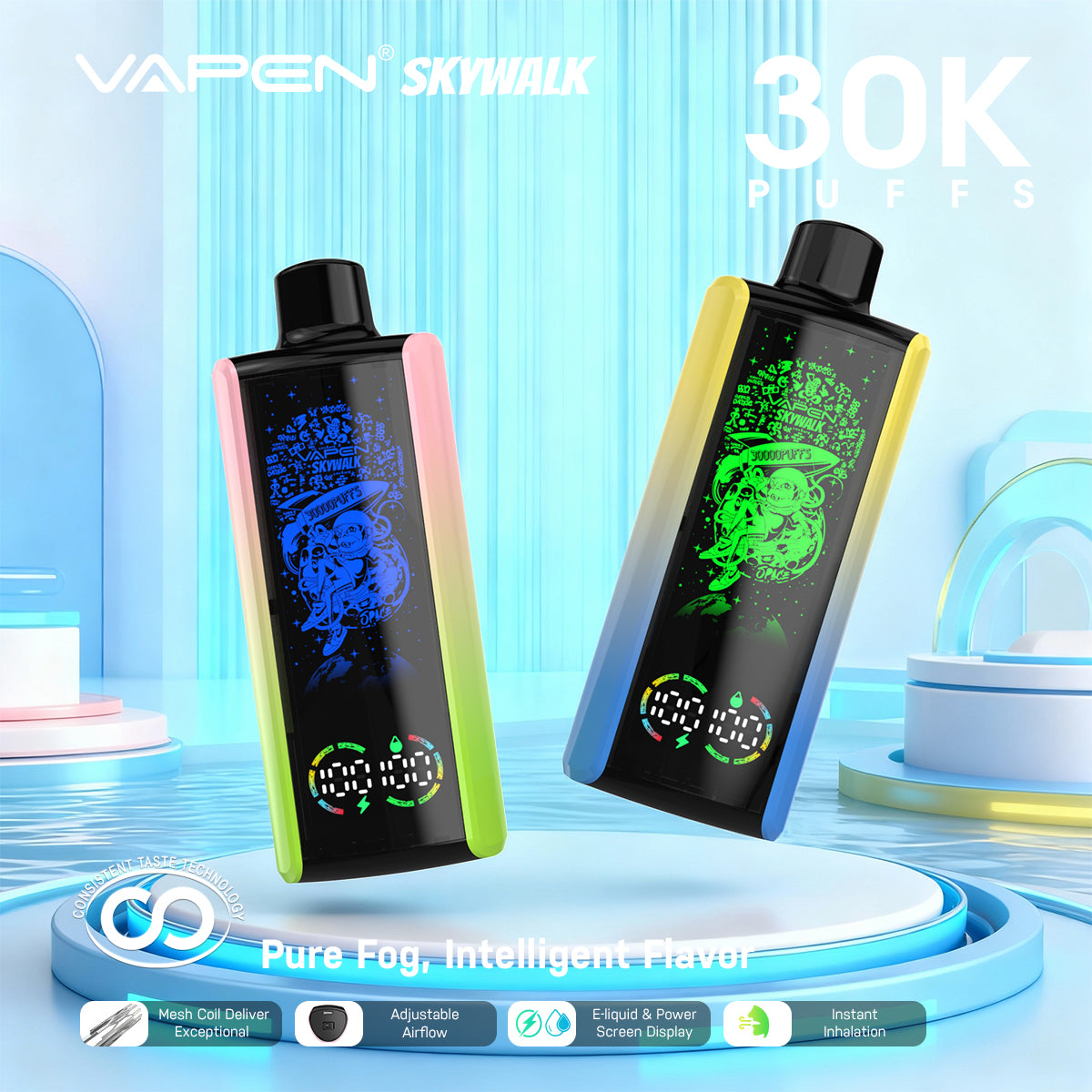 VAPEN SKYWALK 30KPUFF(50 PCS)EU - immagine 3