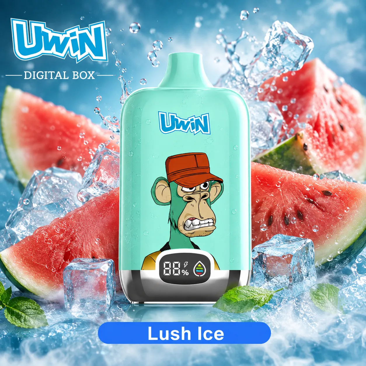 【New Arrive🎁】Uwin Digital Box 12000 12K Puffs Disposable Vape | Smart LED Display & Mesh Coil | 20 Flavors Rechargeable Vape - immagine 7