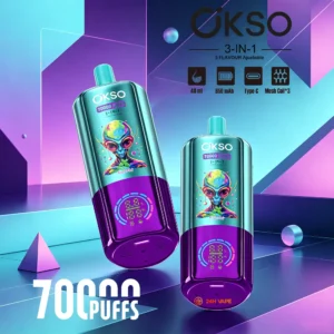 OKSO 3-IN-1 70000 70K Puffs (50PCS)EU