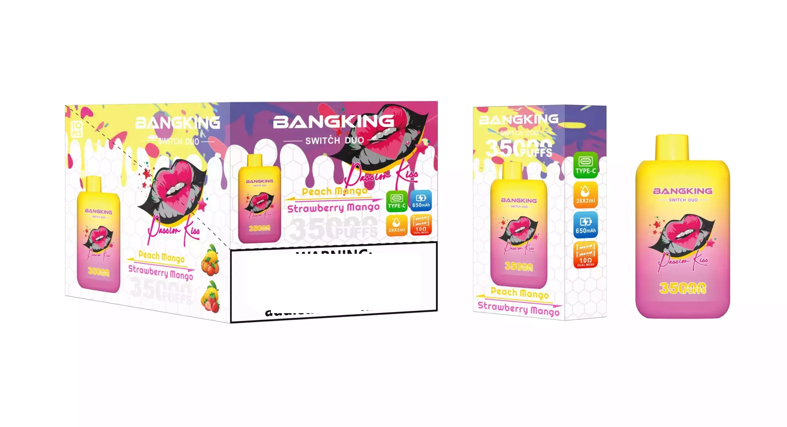BANG KING 35K Puffs(10PCS)EU - immagine 2