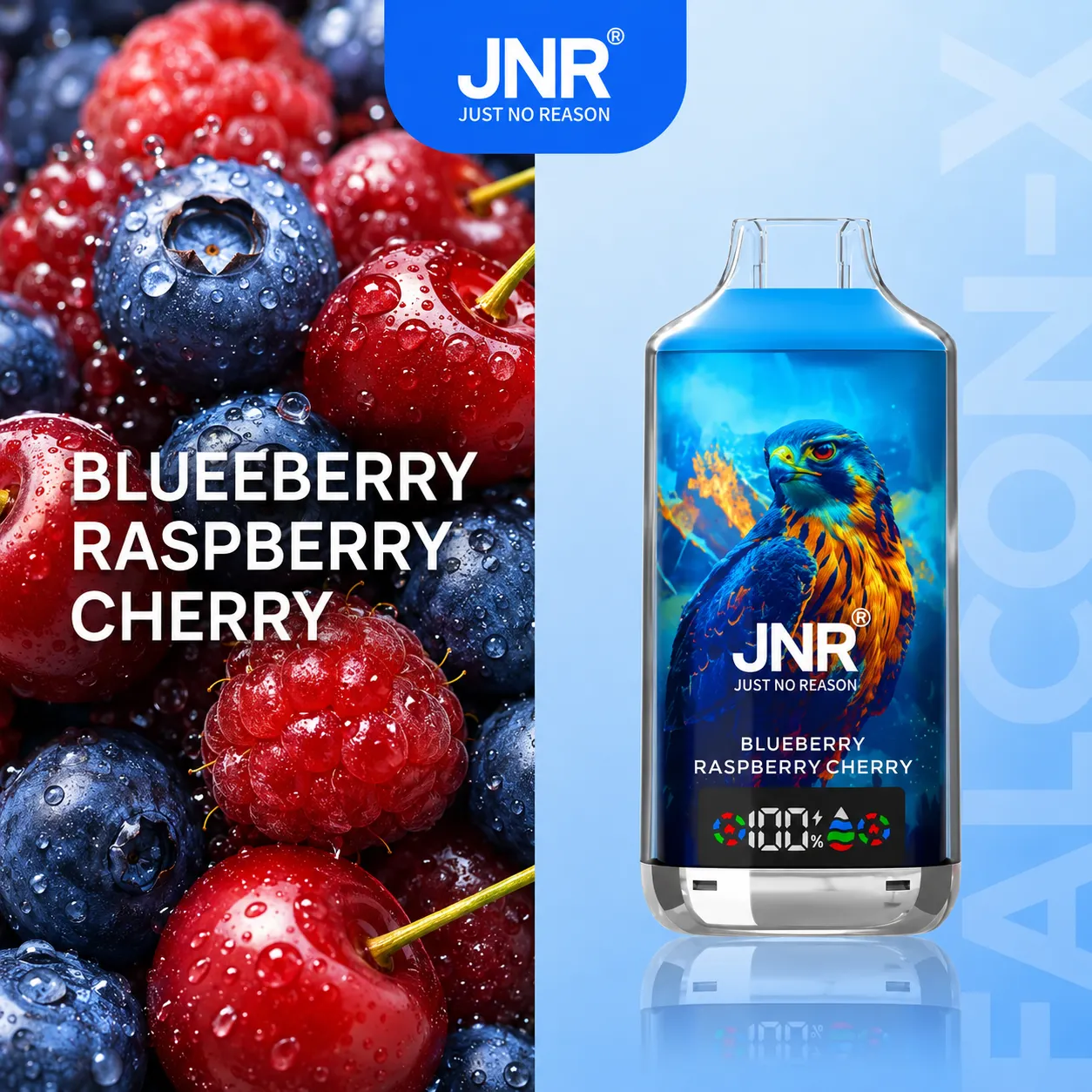 JNR Falcon X Vape | 18000 Puffs (50 PCS) - immagine 17