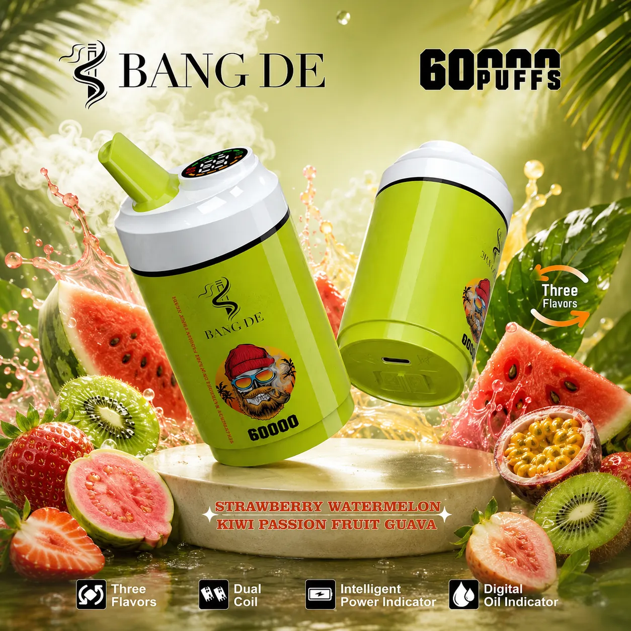 Bang DE 3 in 1 60K Vape | 60000 Puffs - immagine 12