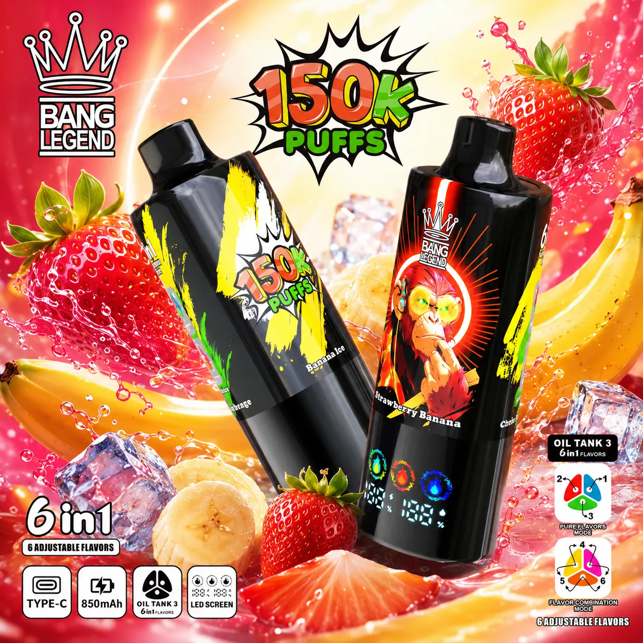 Bang Legend 150k Puffs(10PCS)EU - immagine 9