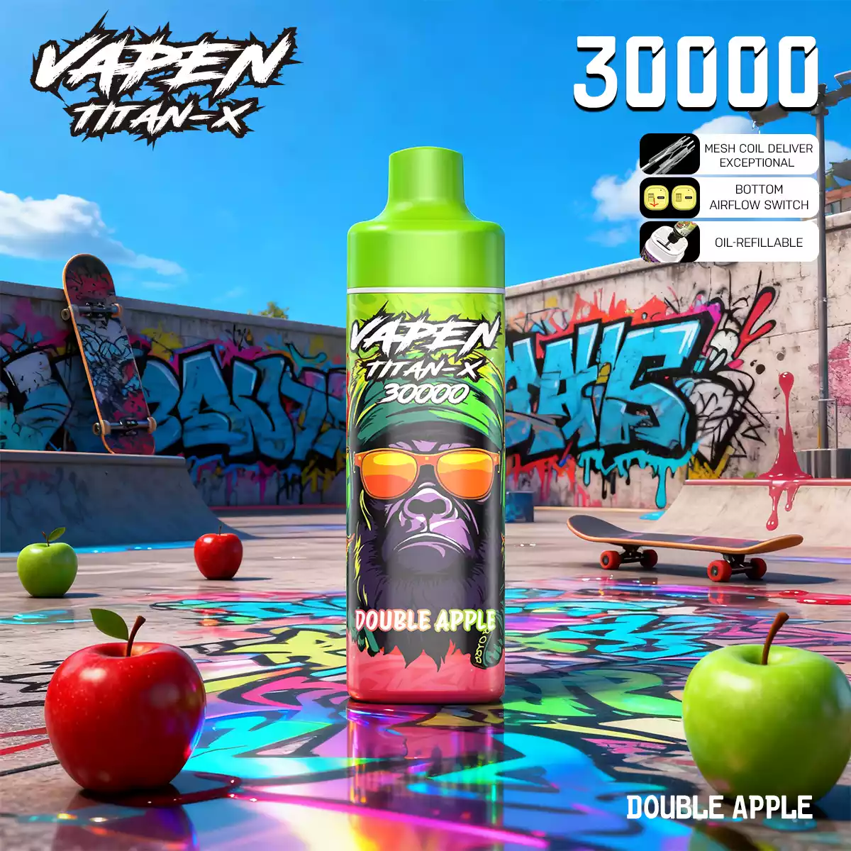 VAPEN TITAN-X 30000PUFFS(50 PCS)EU - immagine 10