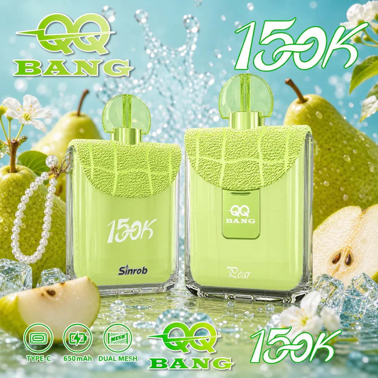 QQ Bang Perfume 150K – 150,000 Puffs Single Flavor(10PCS) - immagine 6