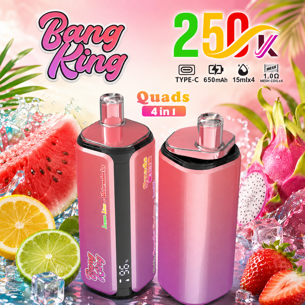 Bang King 4-in-1 250K Vape | 250000 Puffs - immagine 7