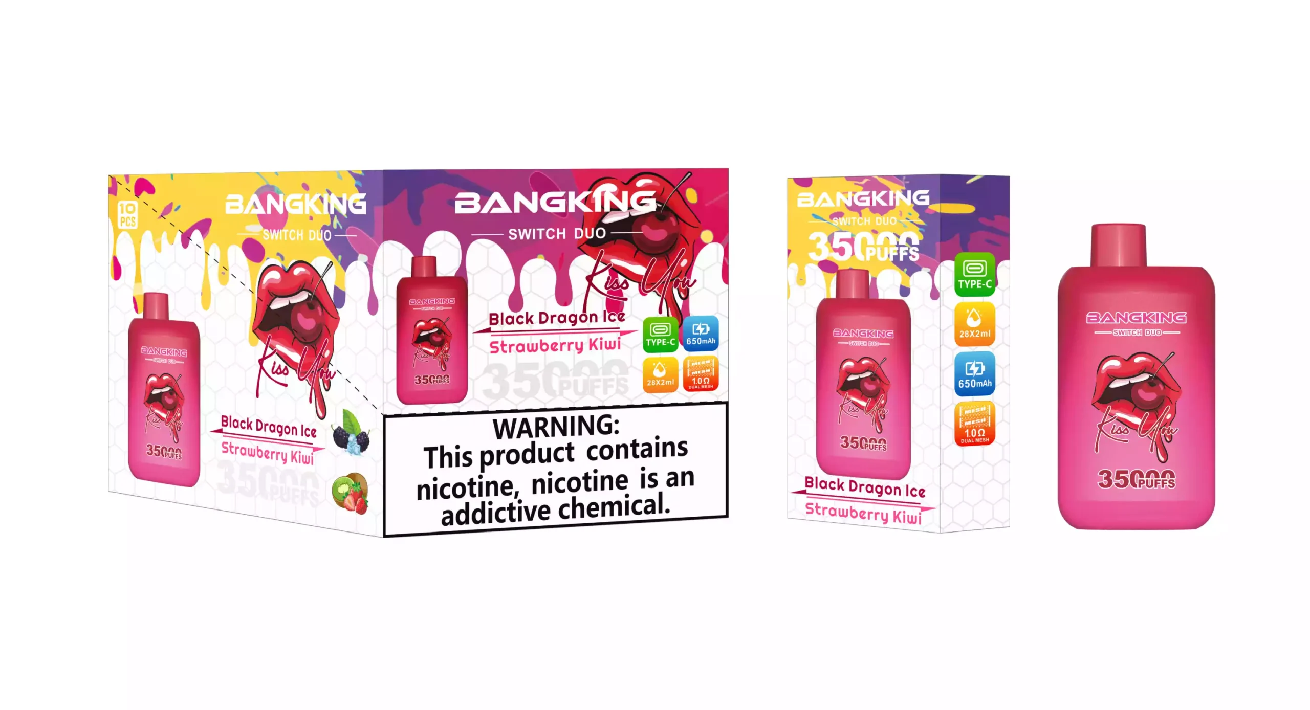 BANG KING 35K Puffs(10PCS)EU - immagine 7