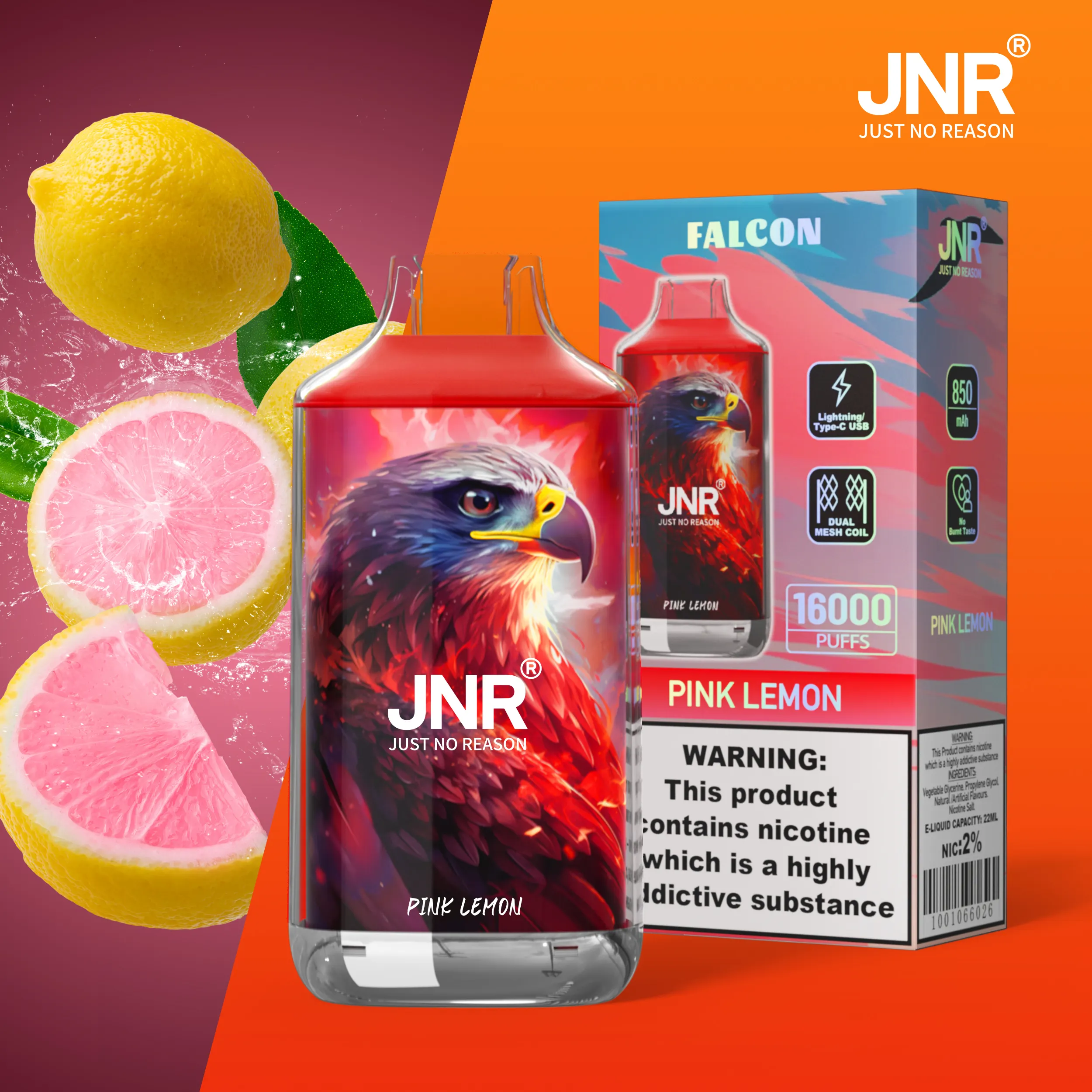JNR FALON 16000 16K Puffs(10PCS)EU - immagine 25