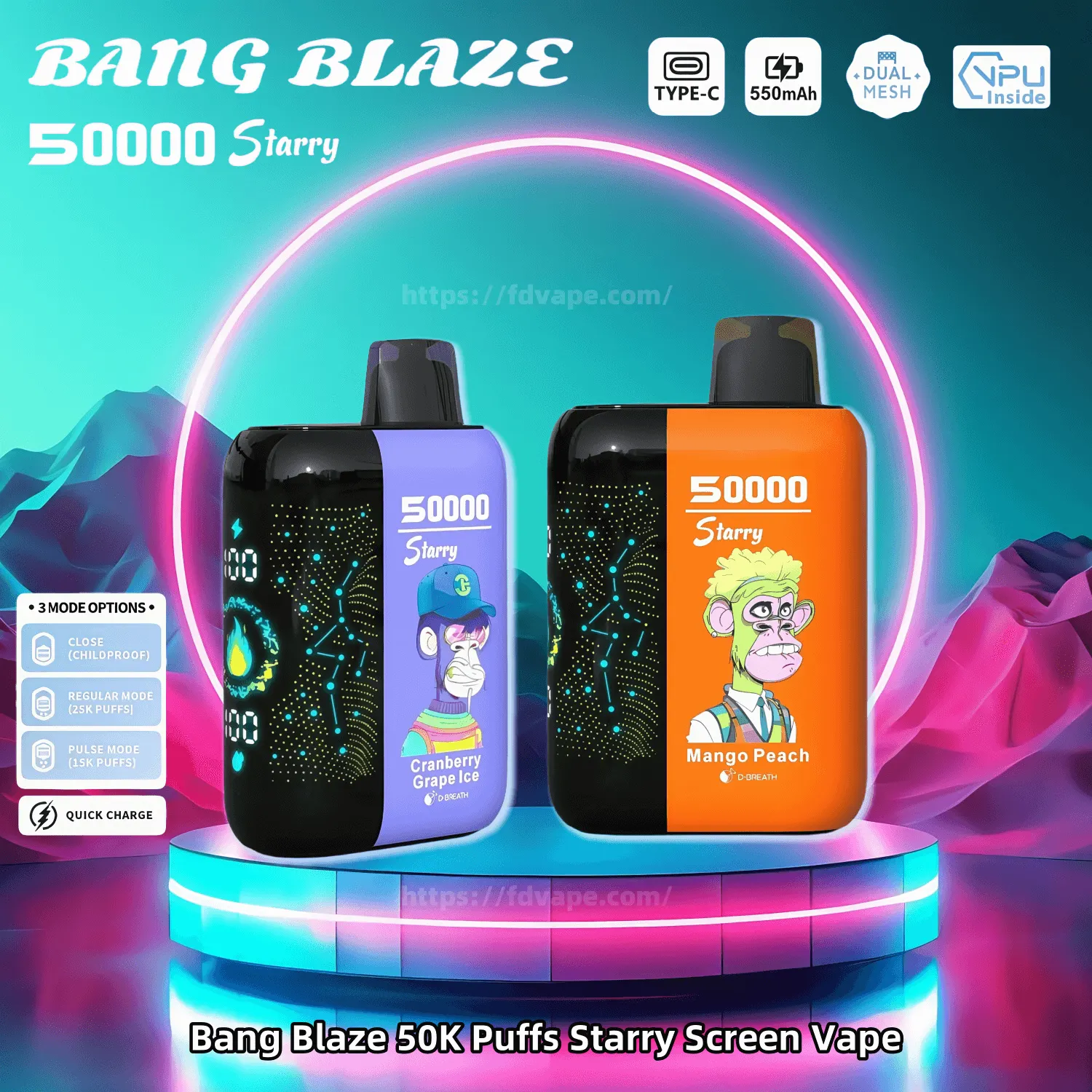Bang Blaze 50000 50K Puffs (10PCS)EU